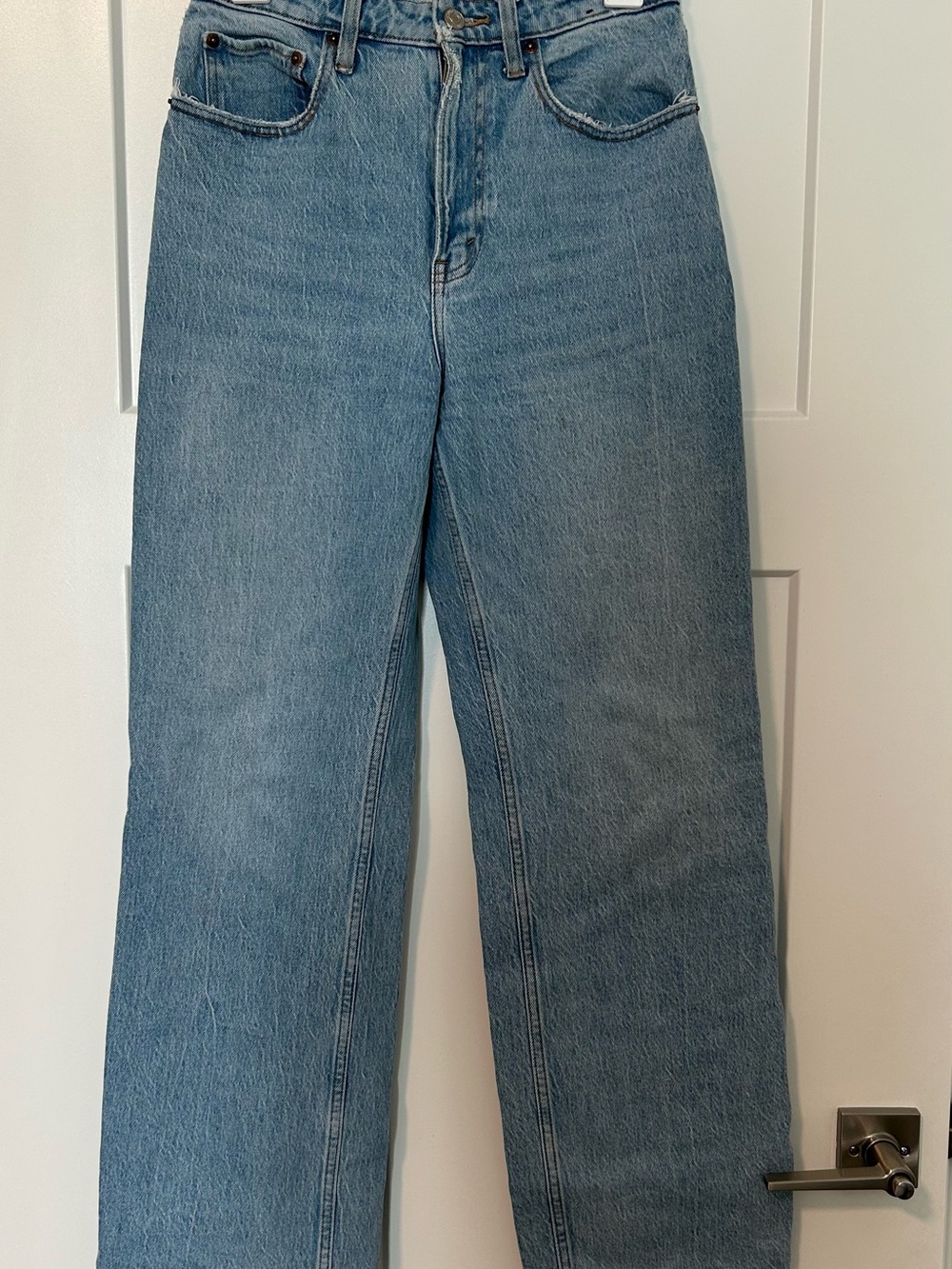 Abercrombie Curve Love 90s Relaxed Jeans Light Wash 27/4